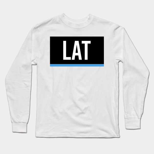 Nicholas Latifi Driver Tag Long Sleeve T-Shirt by GreazyL